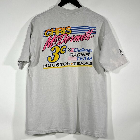 Vintage |‎ Chris McDermott 3c Houston Texas Challenge Racing Team Size XL - Picture 7 of 13